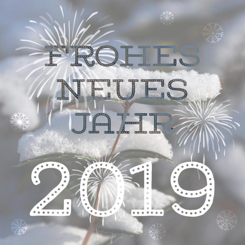 Frohes neues Jahr 2019