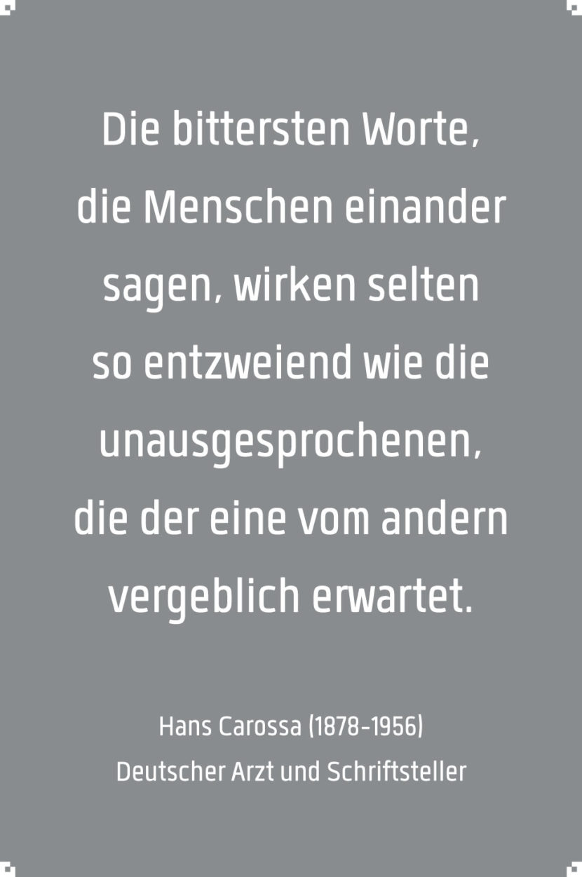 worte unausgesprochen