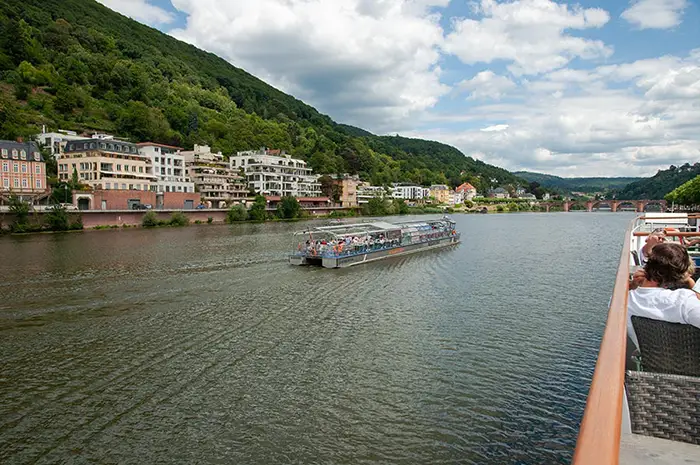 Schifffarhrt auf dem Neckar