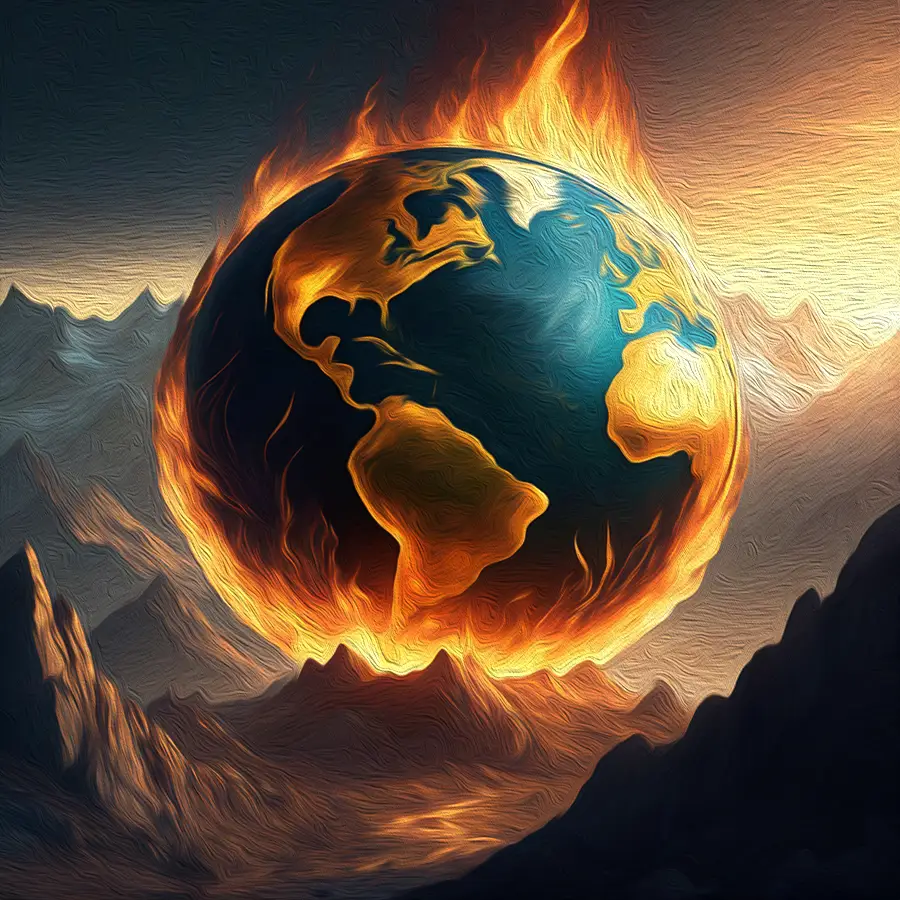Die Erde brennt
